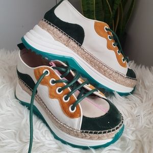 Brand New JO MERCER Platform Sneakers